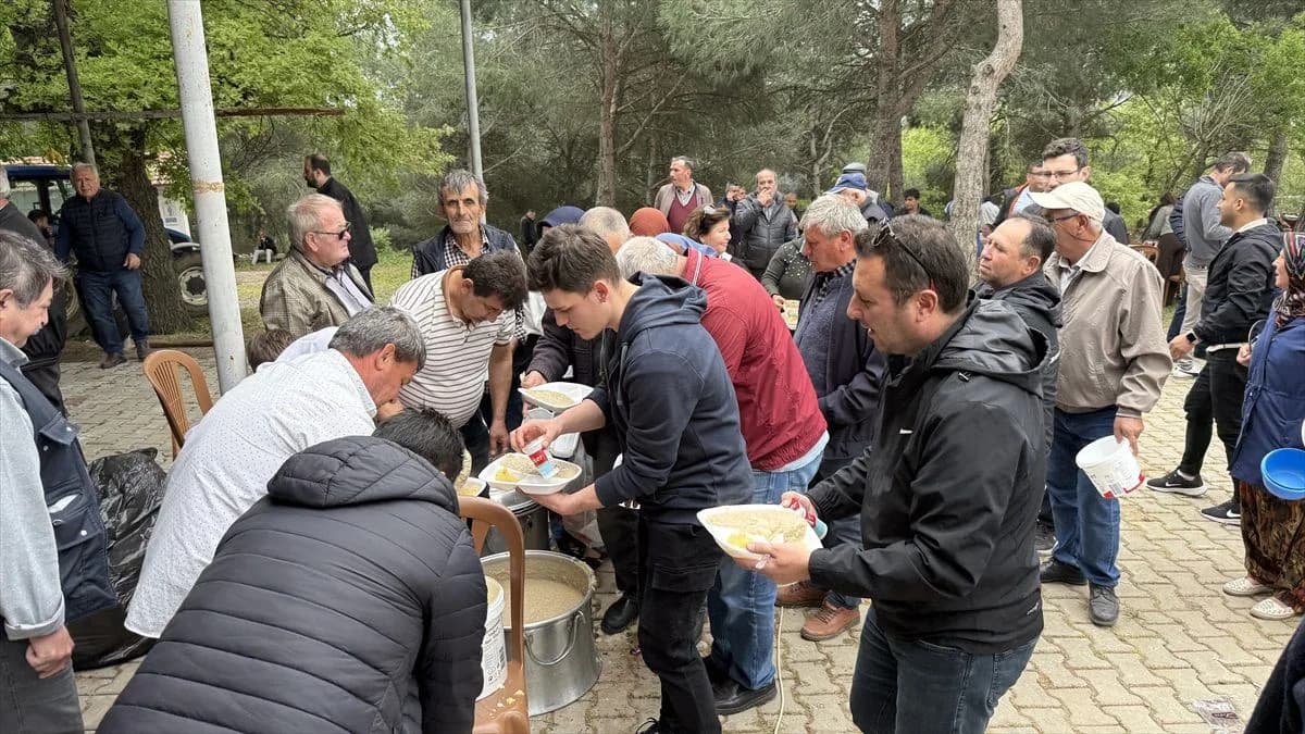 Çan Çaltıkara Köy Hayırı Yoğun Katılımla Başladı: Çanakkale Dayanışması