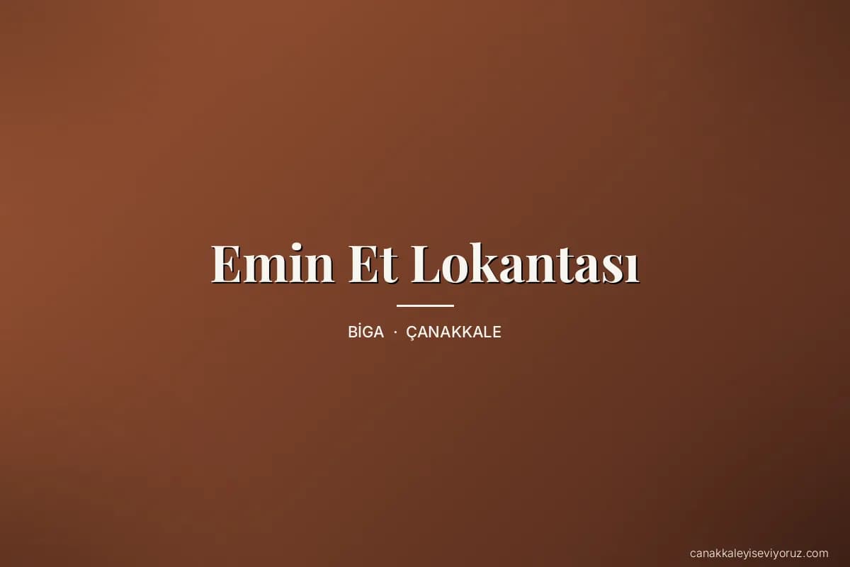 Emin Et Lokantası