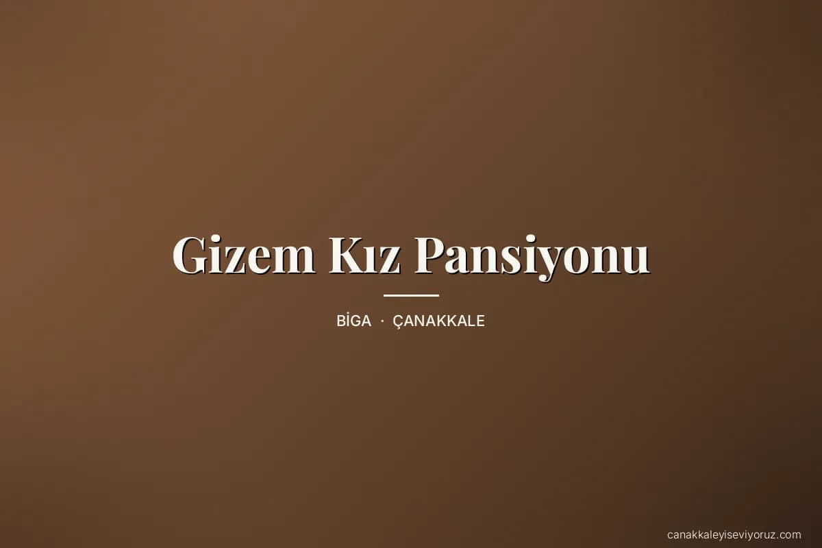 Gizem Kız Pansiyonu