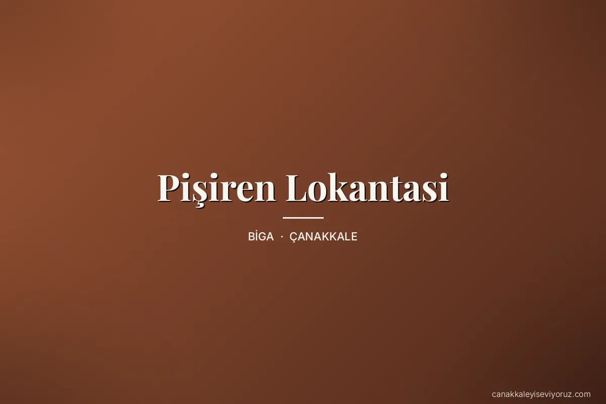 Pişiren Lokantasi