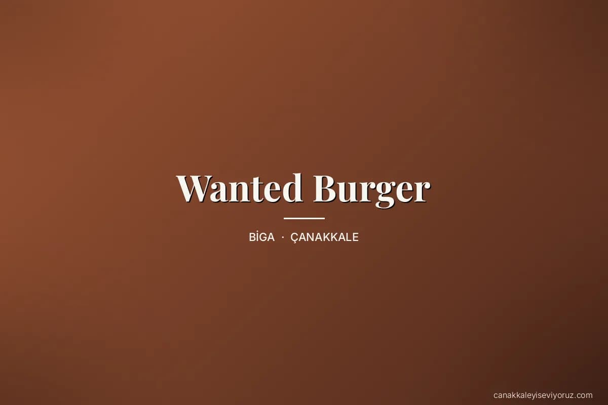 Wanted Burger