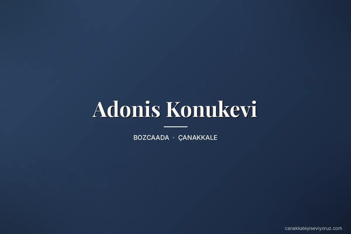 Adonis Konukevi