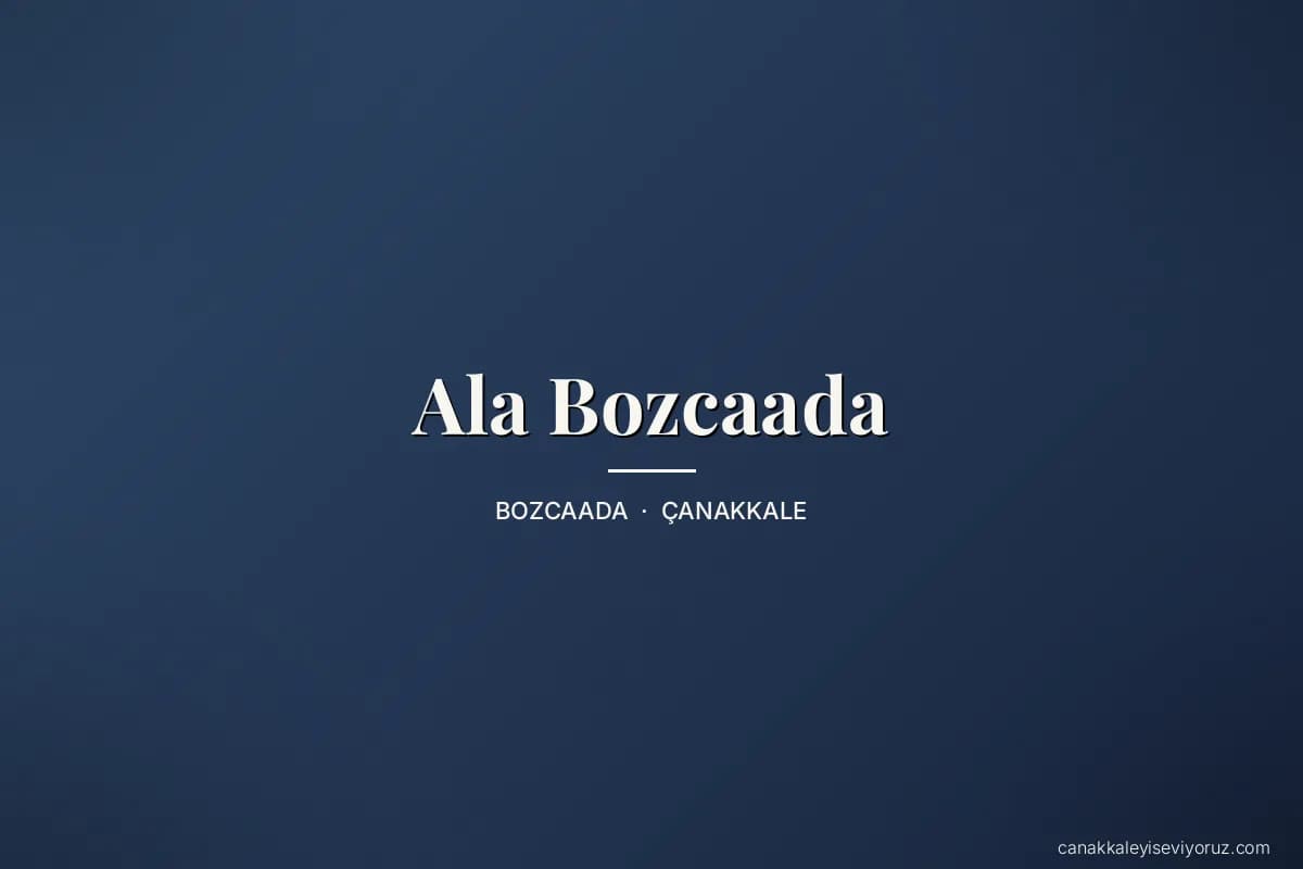Ala Bozcaada