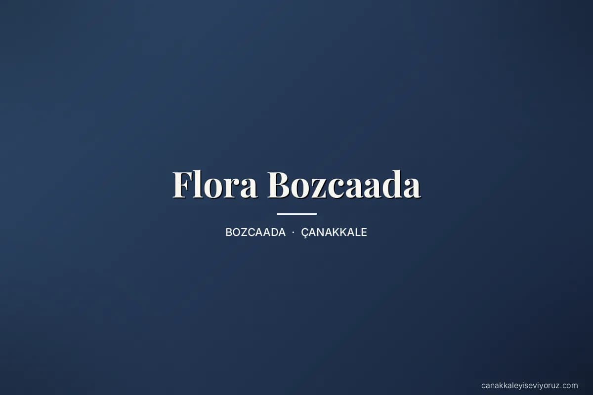 Flora Bozcaada