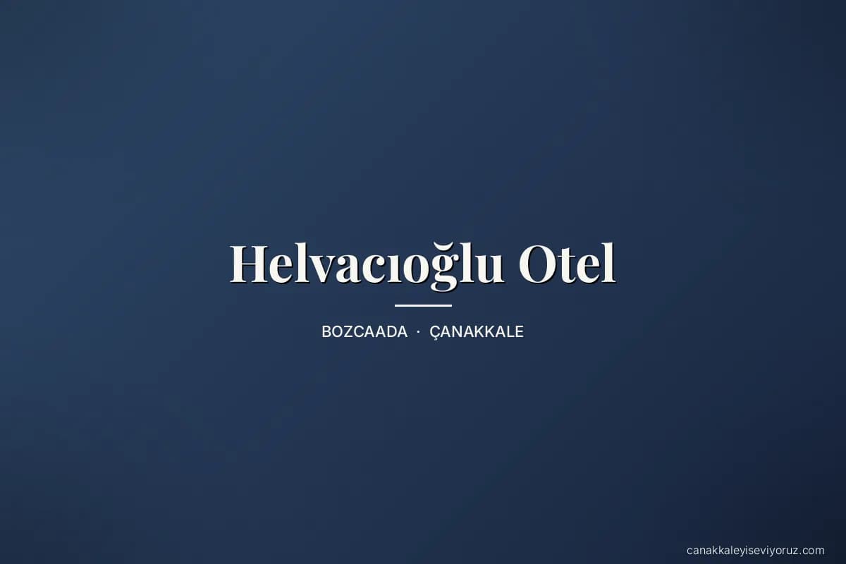 Helvacıoğlu Otel