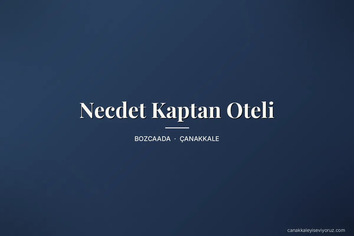 Necdet Kaptan Oteli