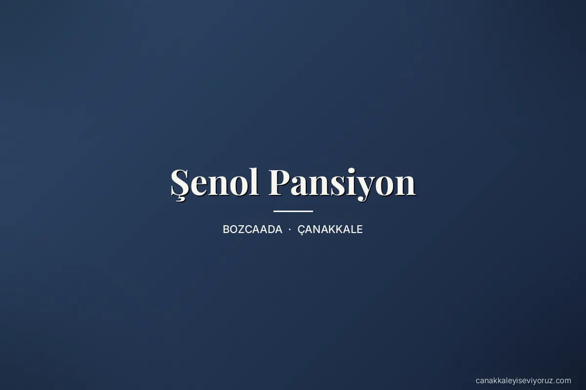 Şenol Pansiyon