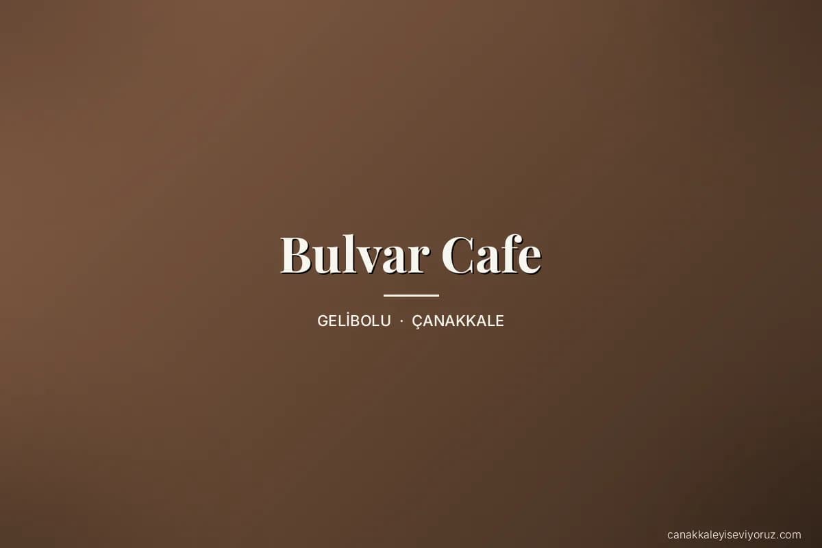 Bulvar Cafe