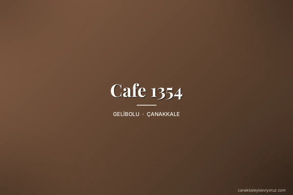 Cafe 1354