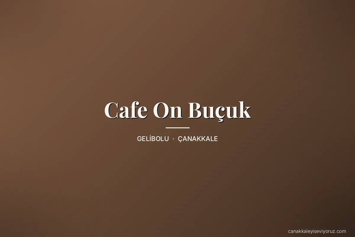Cafe On Buçuk