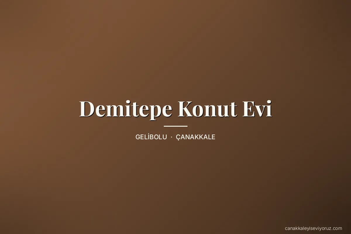 Demitepe Konut Evi