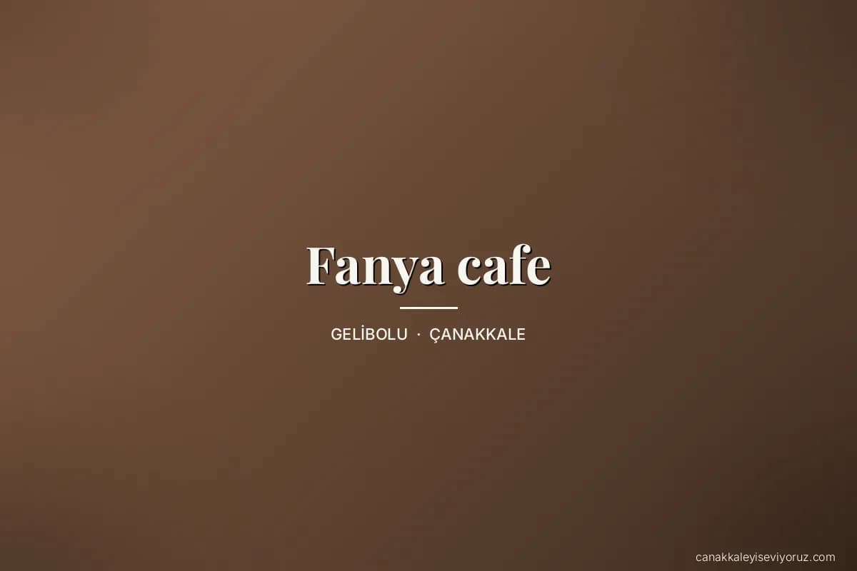 Fanya cafe