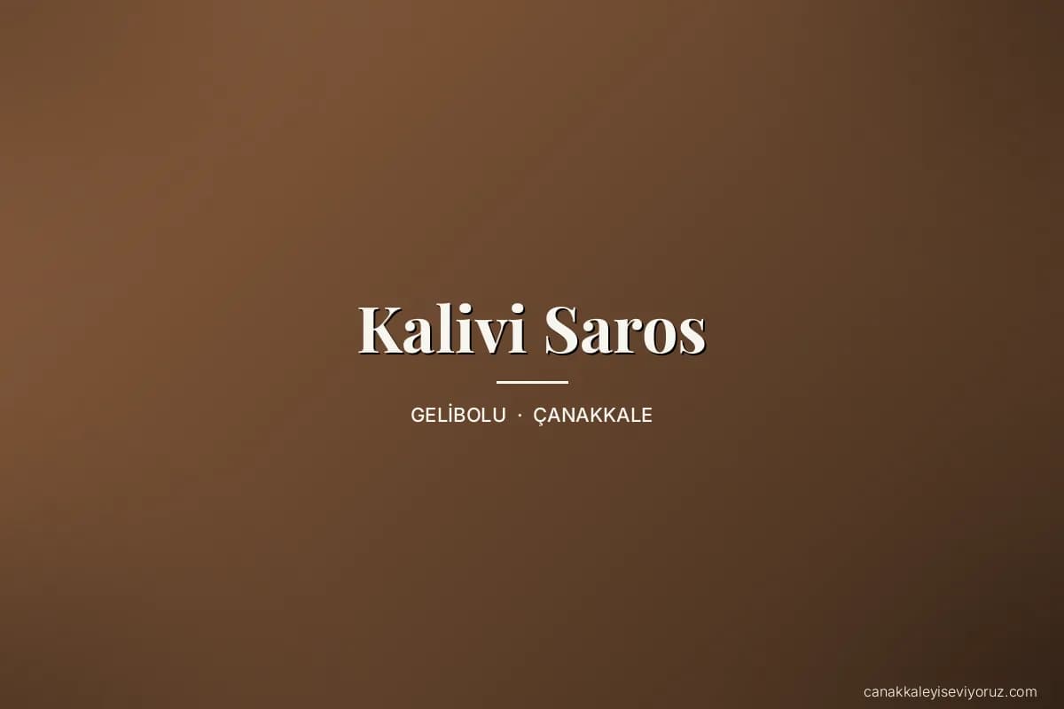 Kalivi Saros