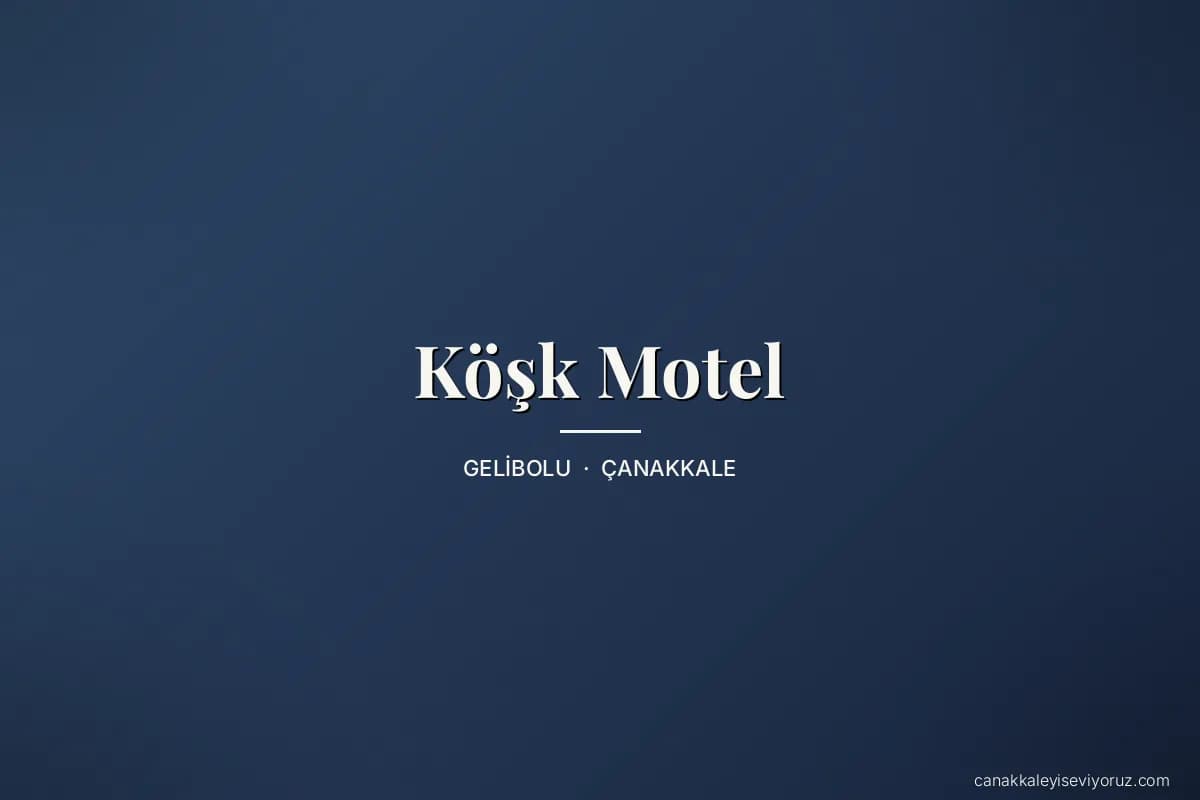 Köşk Motel