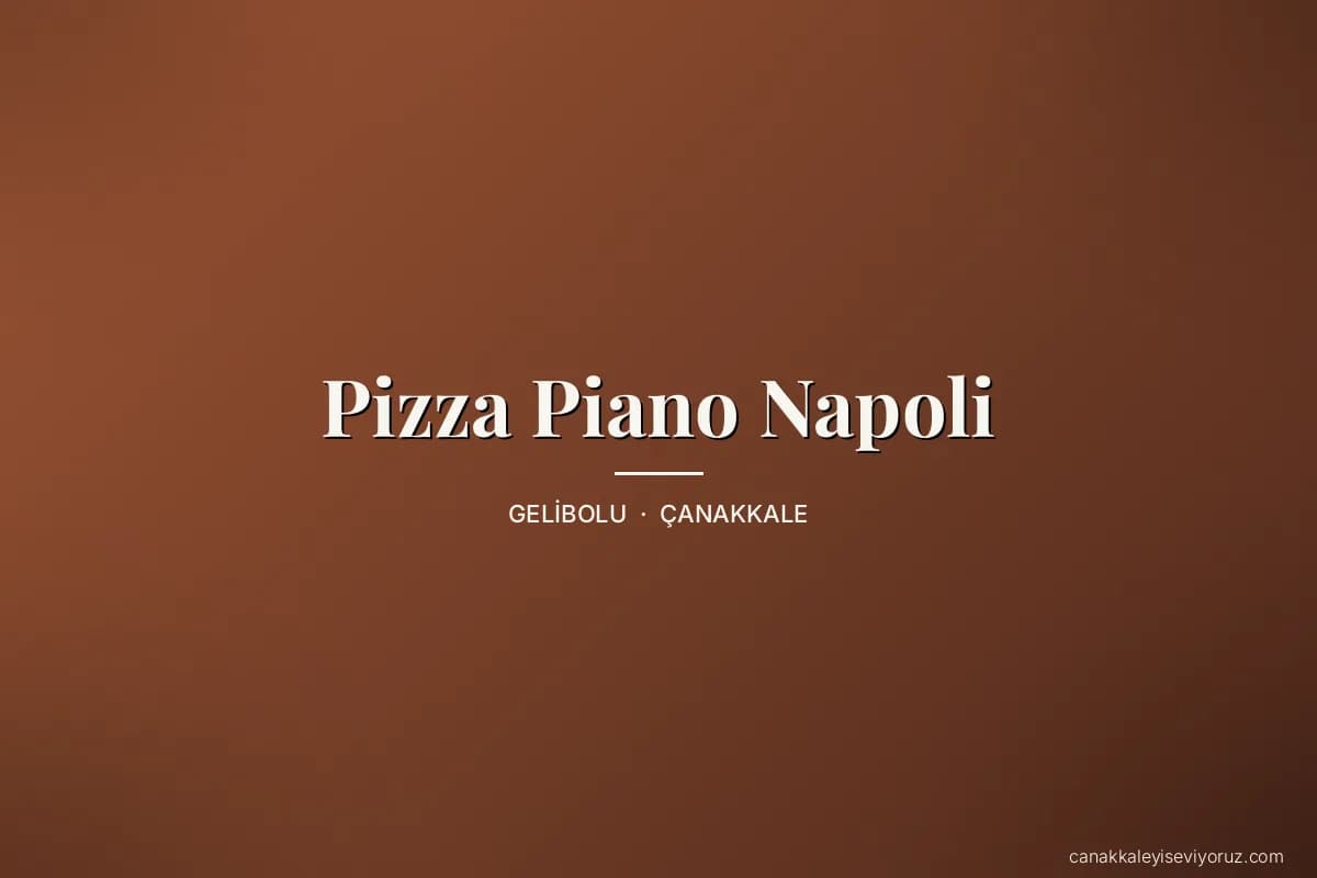 Pizza Piano Napoli
