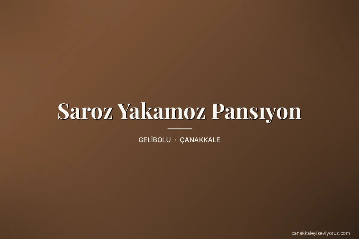Saroz Yakamoz Pansıyon