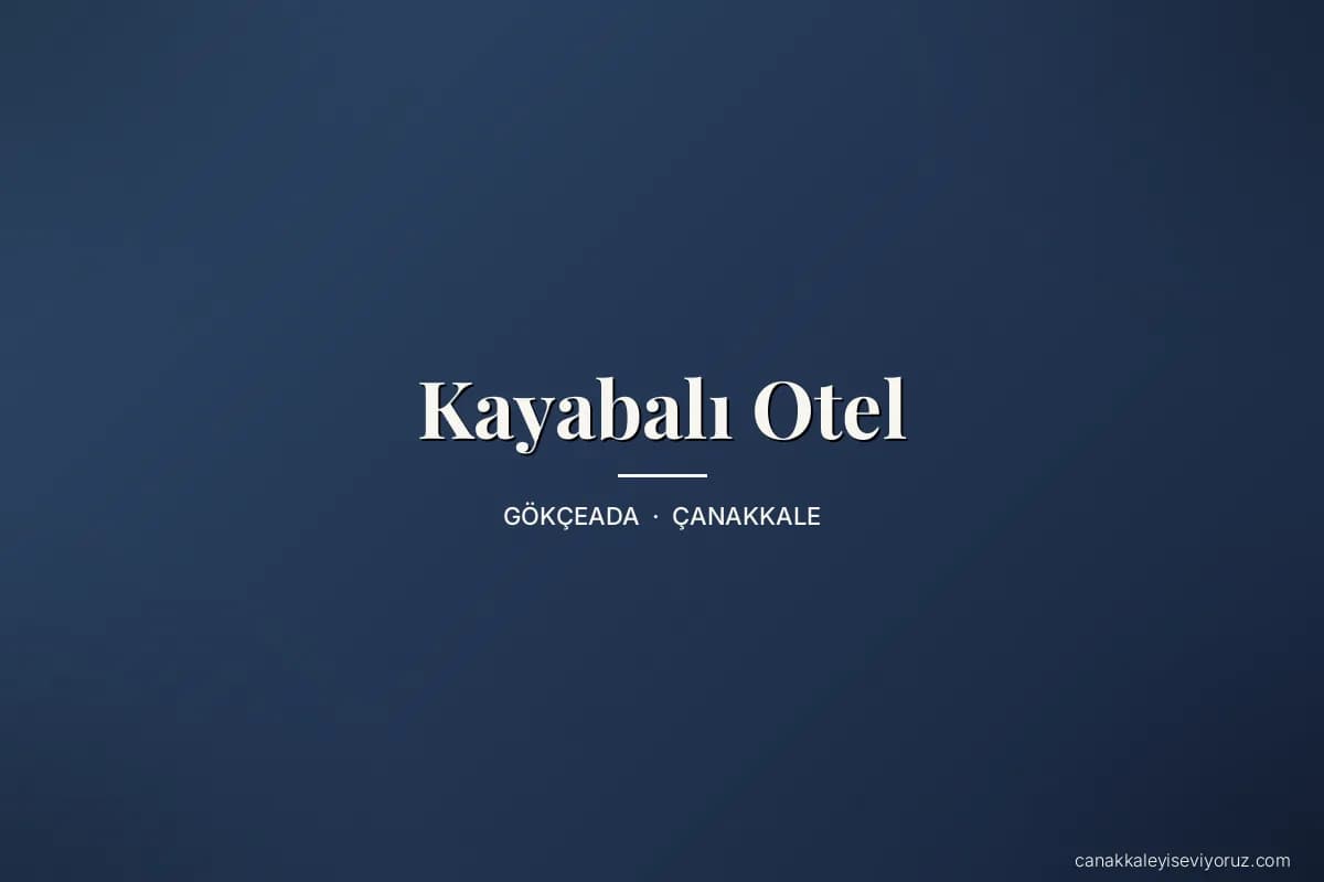 Kayabalı Otel