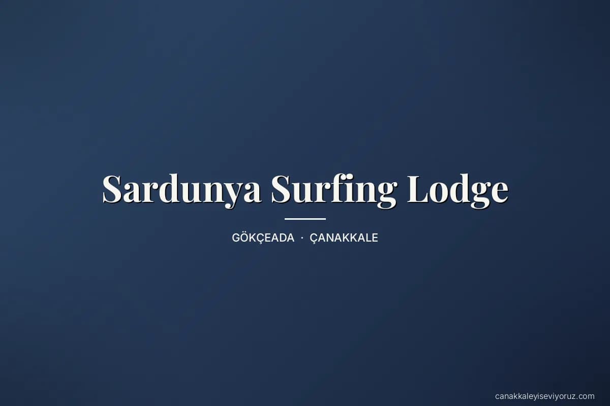 Sardunya Surfing Lodge
