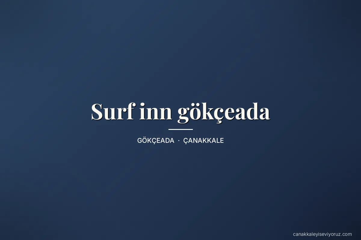 Surf inn gökçeada