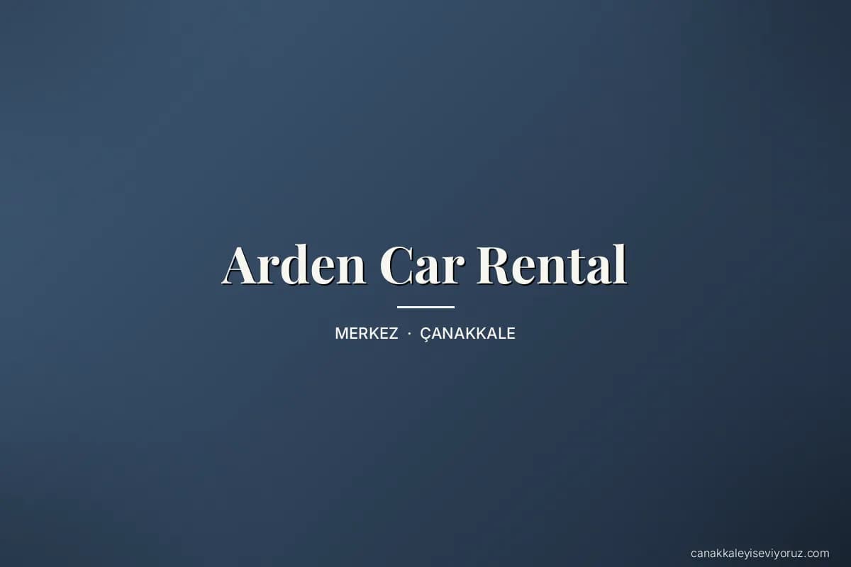 Arden Car Rental
