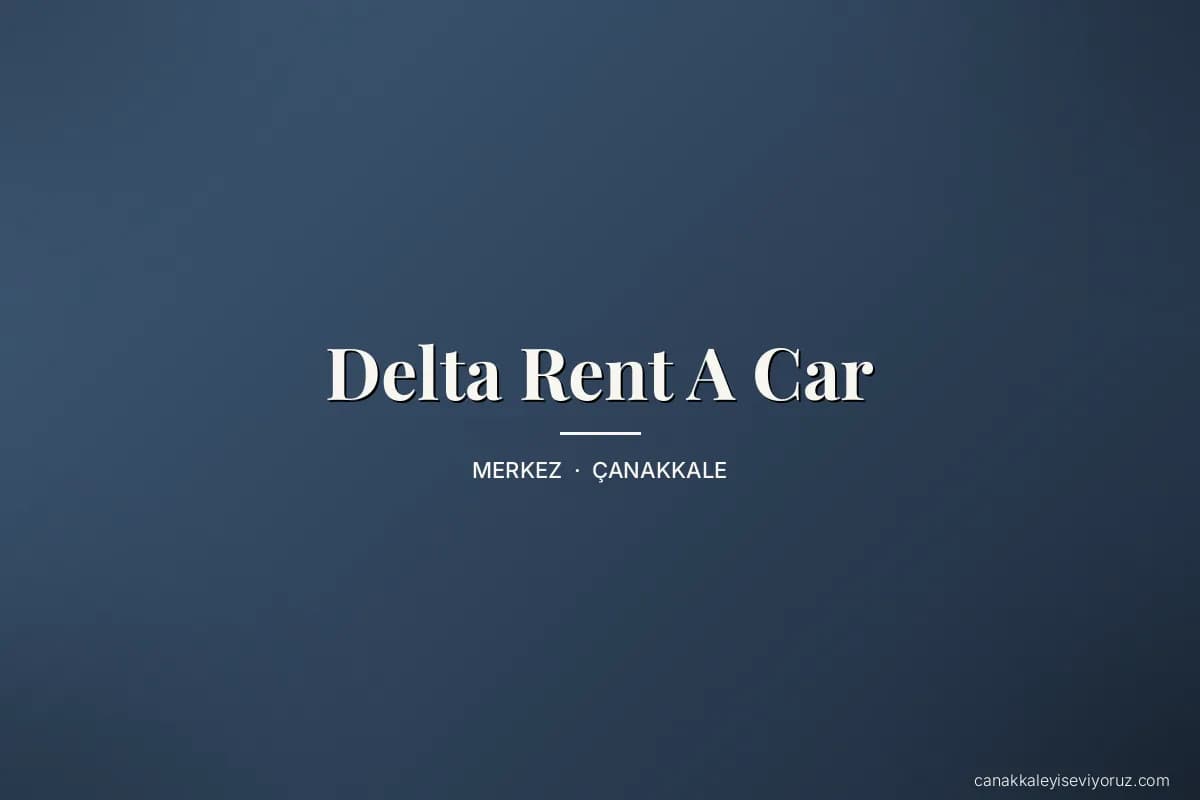 Delta Rent A Car