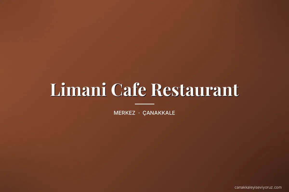 Limani Cafe Restaurant