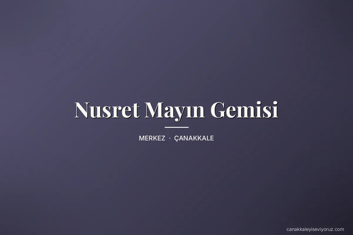 Nusret Mayın Gemisi