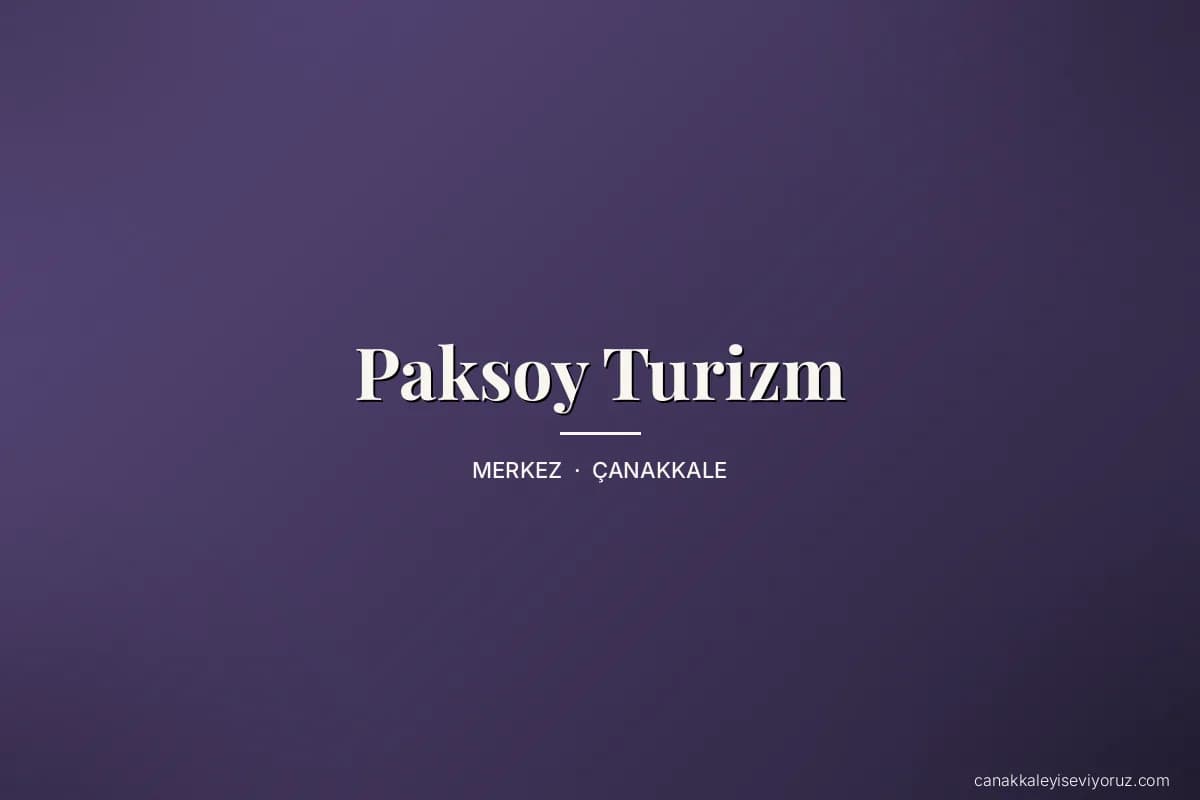 Paksoy Turizm