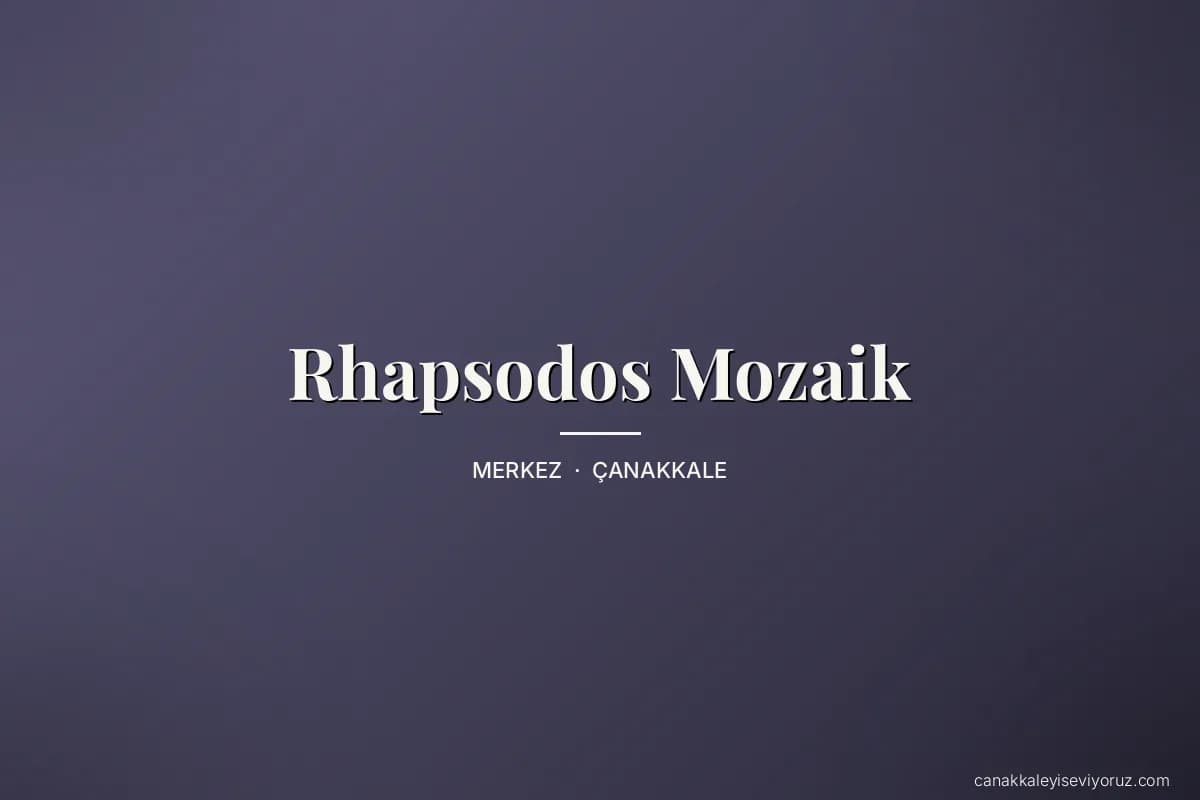 Rhapsodos Mozaik