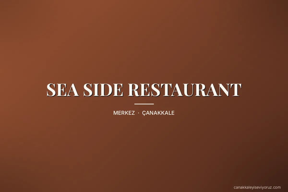 SEA SIDE RESTAURANT