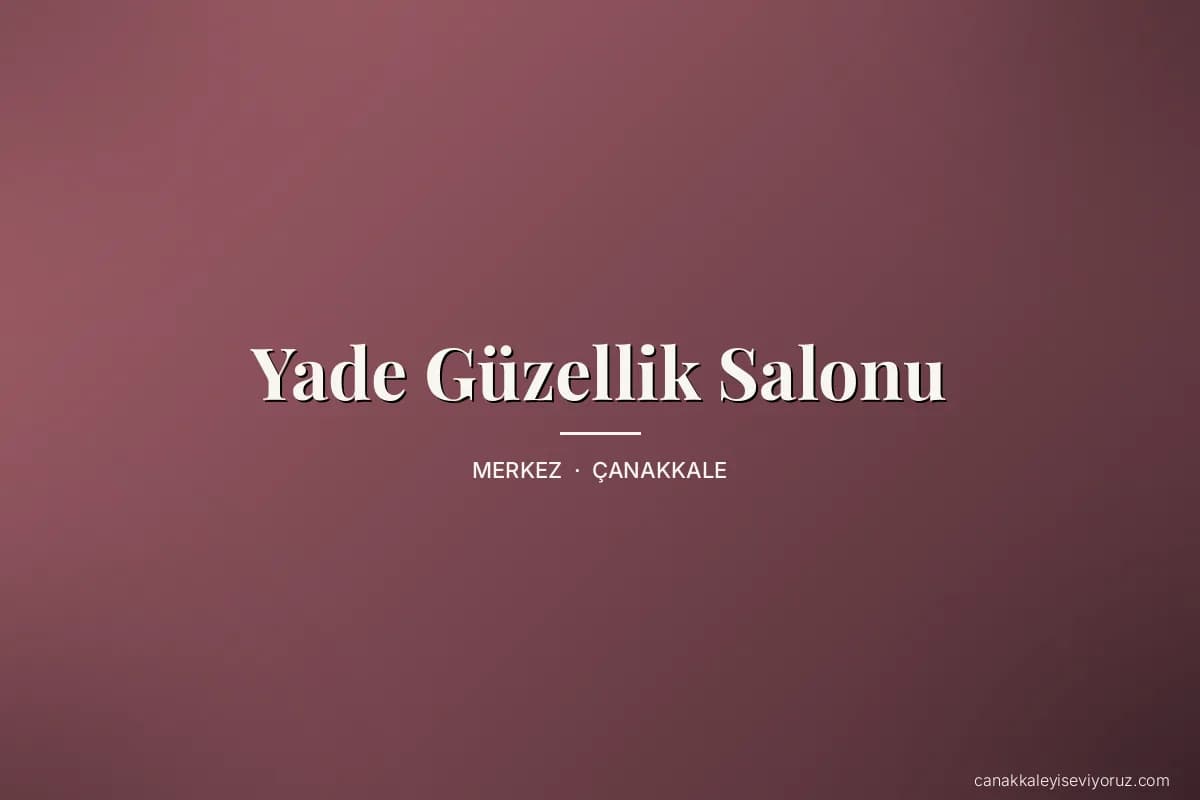 Yade Güzellik Salonu