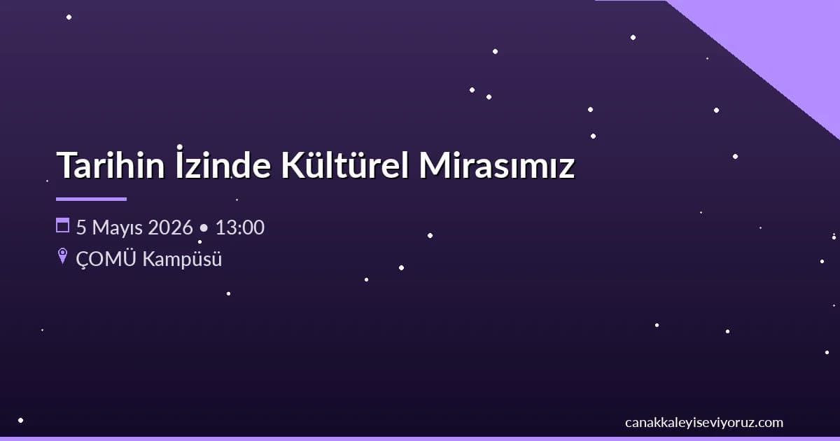 Tarihin İzinde Sanat Serüveni: ÇOMÜ Öğrencilerinden ÇASEM Seramik Atölyesi'ne Ziyaret!