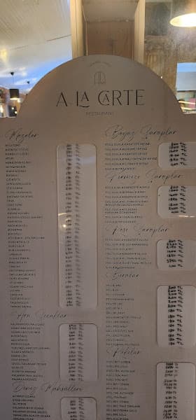 A La Carte Restaurant - Kepez - Çanakkale