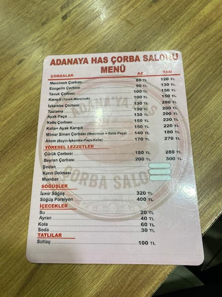 Adana'ya Has Çorba Salonu