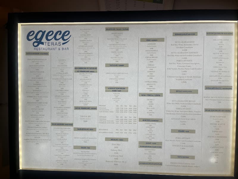 Egece Teras Restaurant & Bar