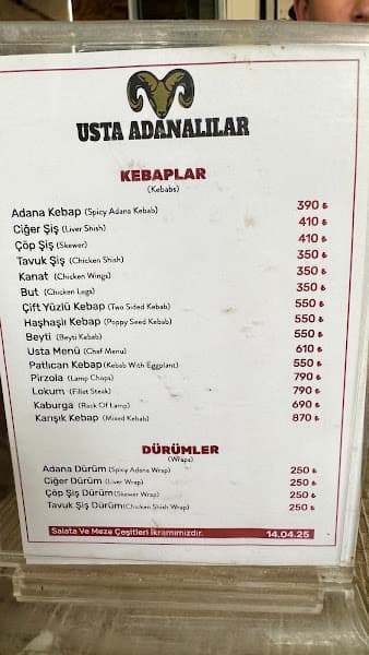 Usta Adanalılar Çanakkale