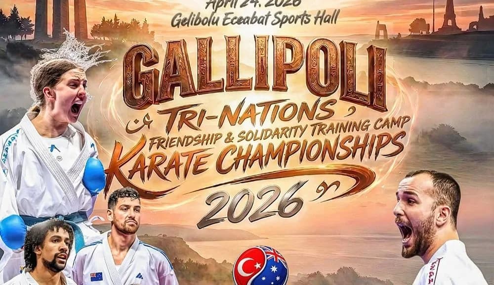 Gelibolu'da Üç Ulus Karate Şampiyonası: Dostluk ve Dayanışma Sahada