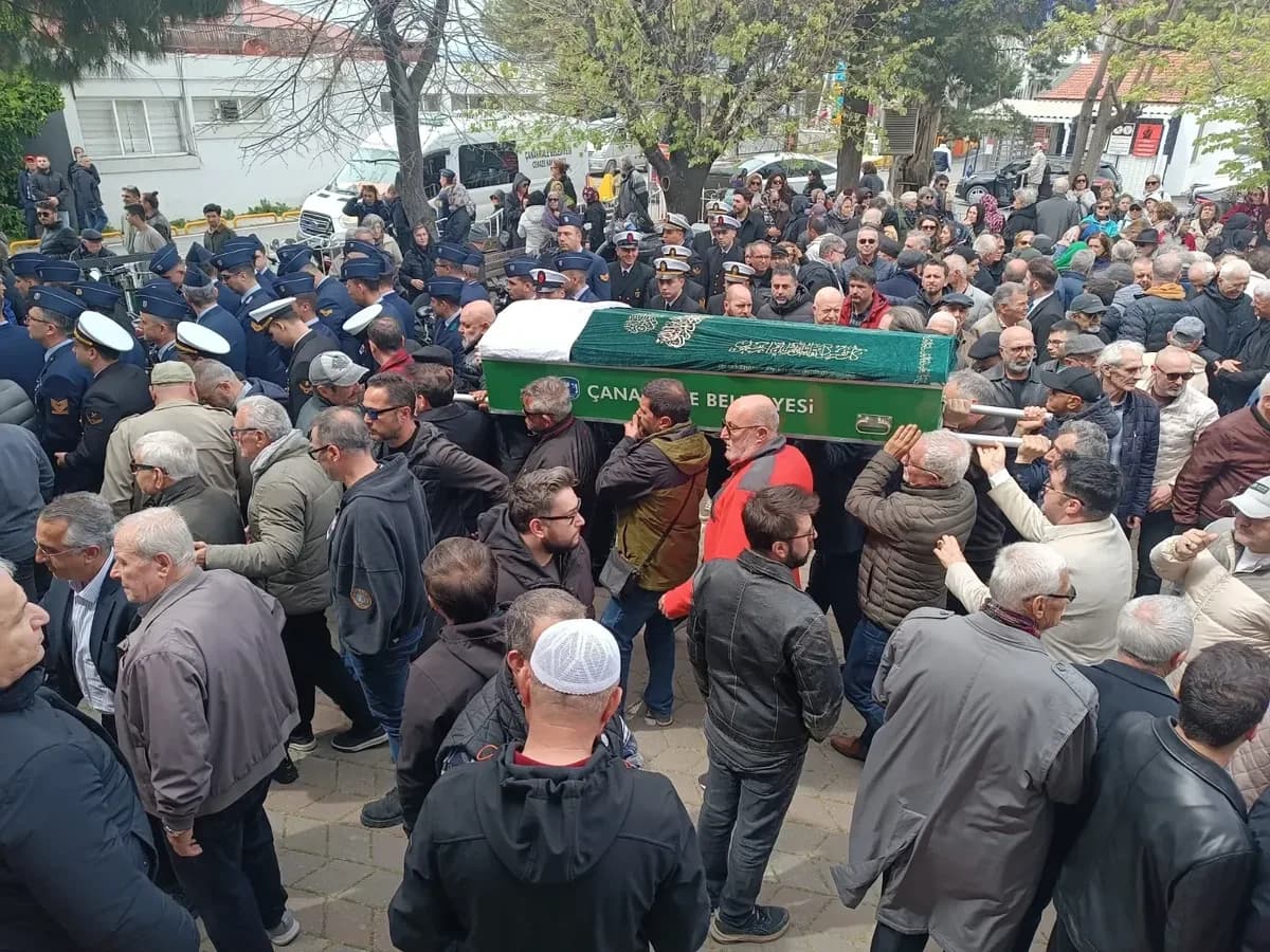 Eğitimci Nihat İbrahim Terzioğlu Çanakkale'de Son Yolculuğuna Uğurlandı