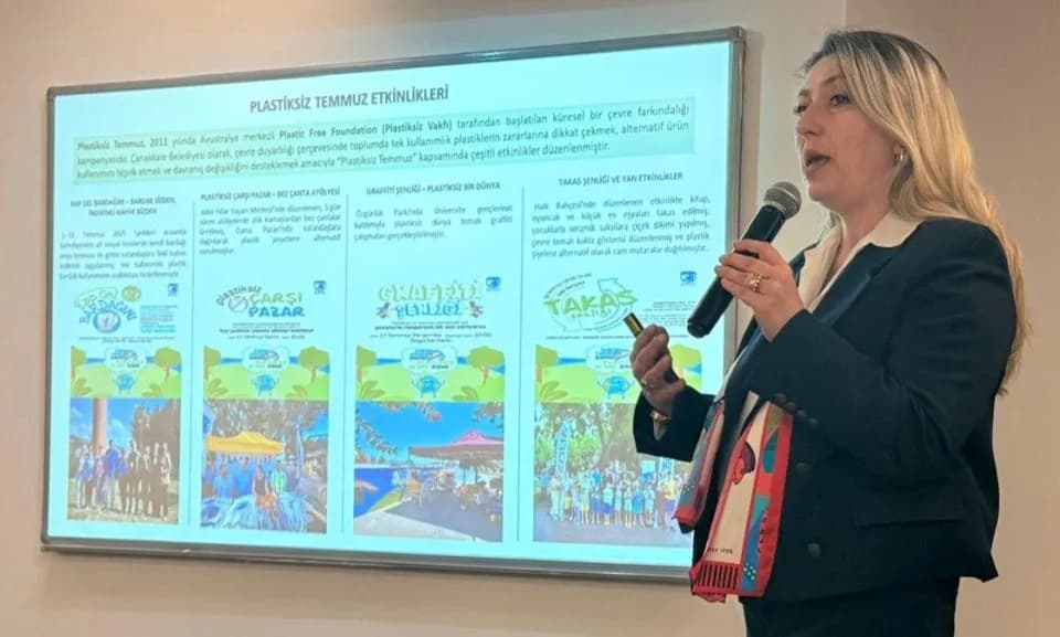 Çanakkale Belediyesi'nin Çevreci Projeleri Ankara'da Beğeni Topladı