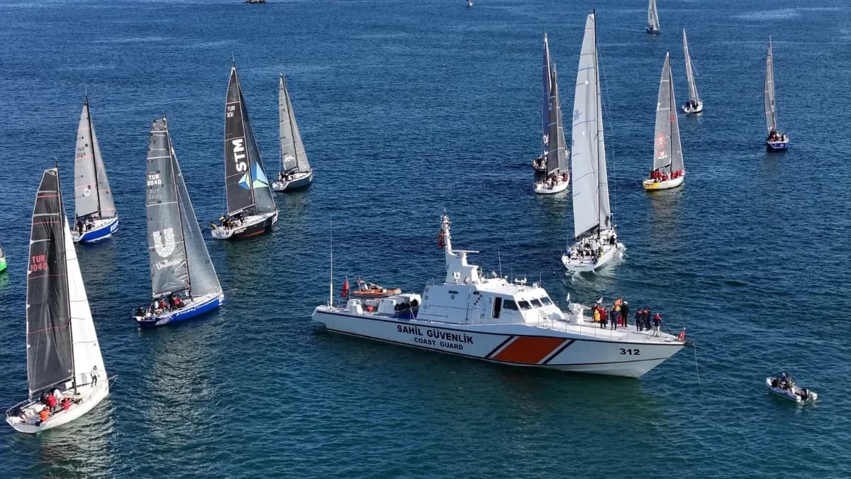 İstanbul'dan Çanakkale'ye Yelkenler Fora: 7. Uluslararası Yat Yarışları Başladı!