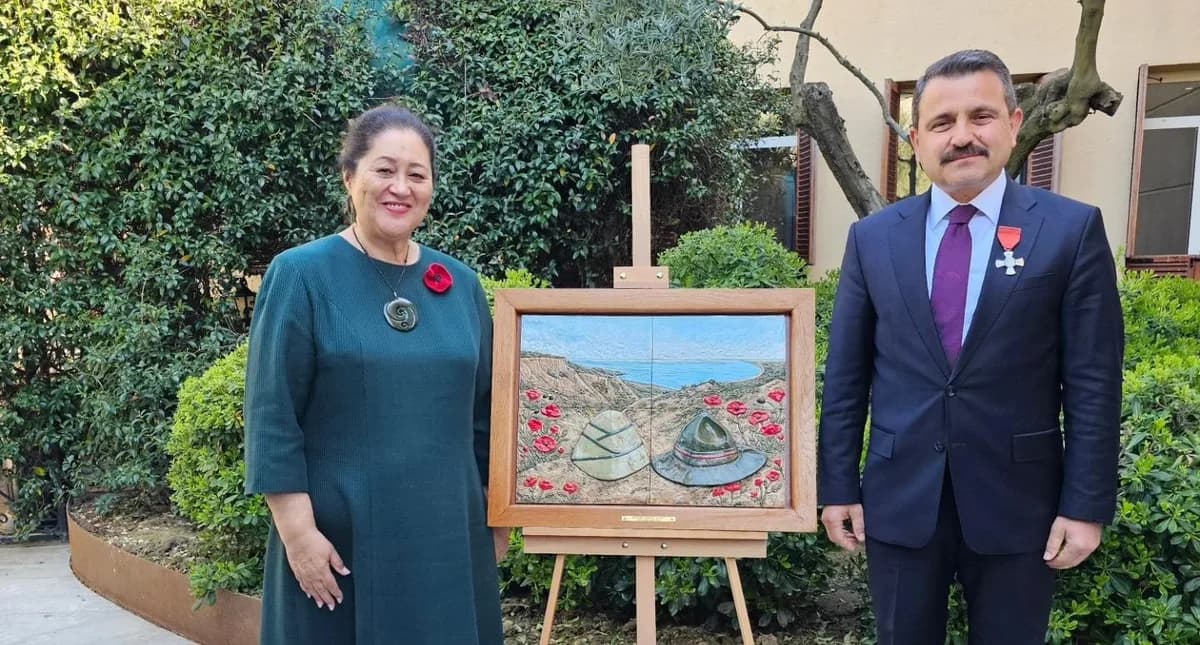 Gelibolu Tarihi Alan Başkanı Kaşdemir, Yeni Zelanda Genel Valisi Kiro ile Görüştü