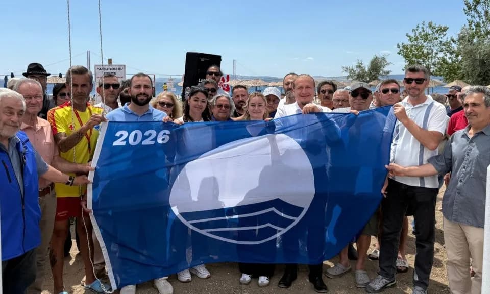 Lapseki Dalyan Halk Plajı'na Mavi Bayrak Ödülü: Çanakkale'ye Yeni Bir Gurur