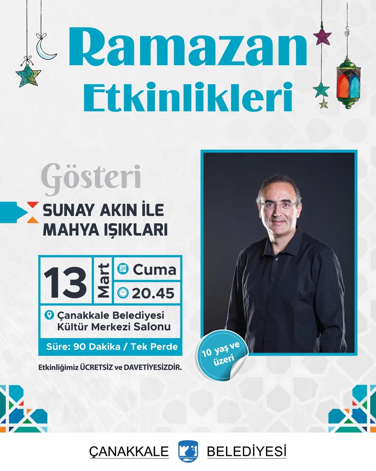 Sunay Akın Çanakkale Gösterisi - Mahya Işıkları | Etkinlik Rehberi