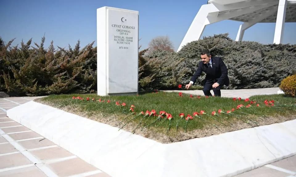 Tarihi Alan Başkanlığı'ndan Ankara'da Anlamlı Ziyaret: 18 Mart Kahramanları Anıldı