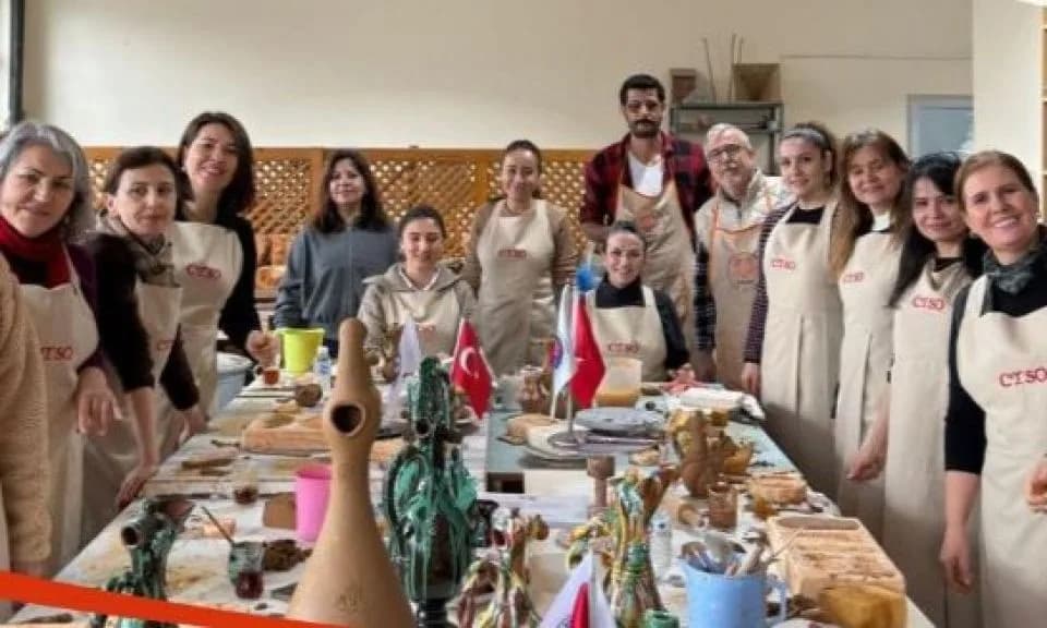 Çanakkale ÇTSO'da "Biçim Anlam Kimlik" Seramik Sergisi Açıldı