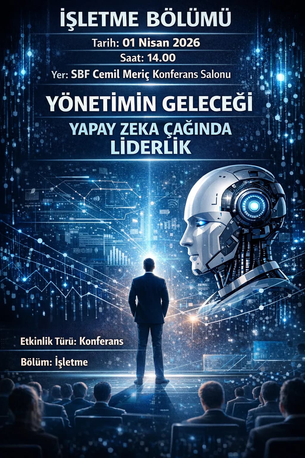 Yönetimin Geleceği: Yapay Zeka Çağında Liderlik Konferansı | ÇOMÜ