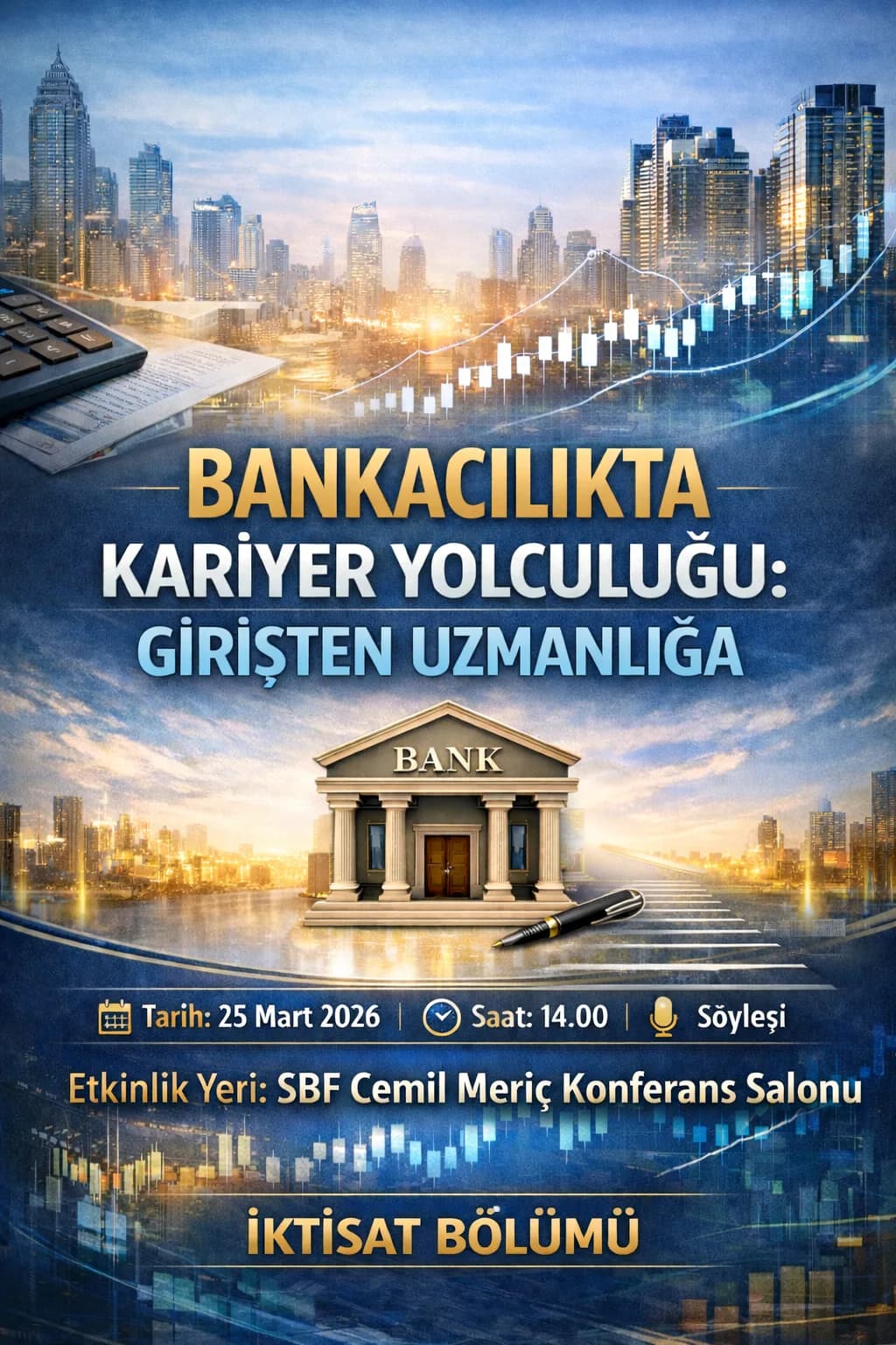 Bankacılıkta Kariyer Yolculuğu Söyleşisi | ÇOMÜ Etkinlikleri