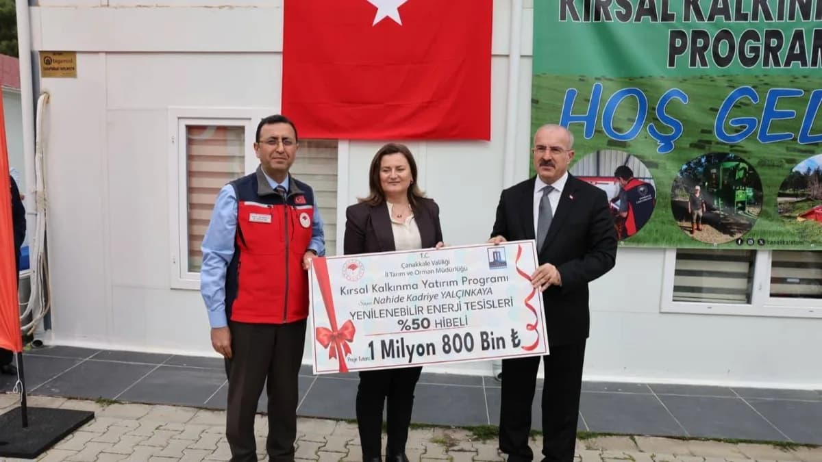 Çanakkale’de Üreticiye Dev Hibe Desteği: Yeni Nesil Tarım Ekipmanları Dağıtıldı