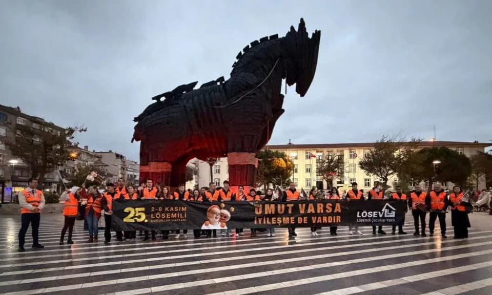 LÖSEV Çanakkale Kordon’da İyilik Yürüyüşü Düzenliyor: 14 Mart Cumartesi