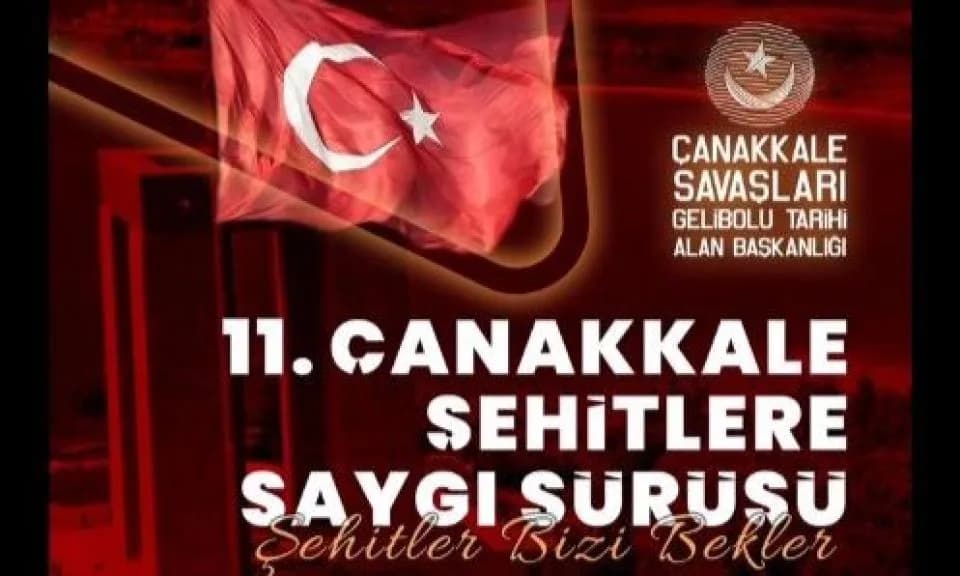 11. Çanakkale Şehitlere Saygı Sürüşü 29 Mart'ta Yapılacak